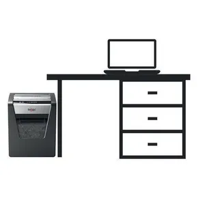 "Momentum M510" iratmegsemmisítő, mikrokonfety, 10 lap, REXEL